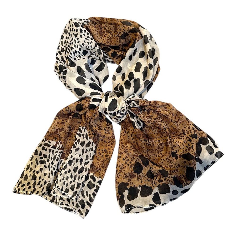 Leopard Print Scarf/Sarong/Shawl/Head Covering